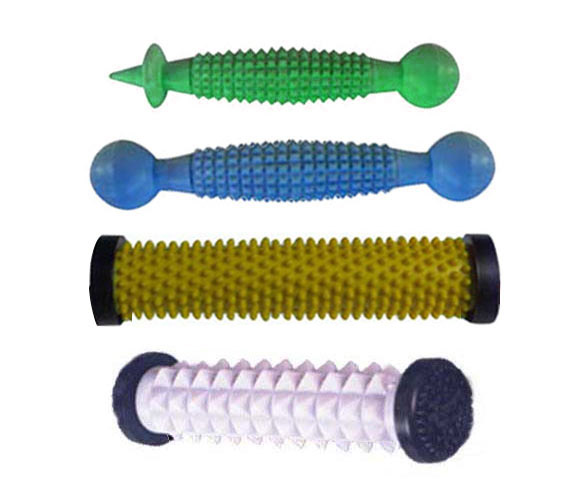 PVC Accupressures Hand and Foot Roller Massager