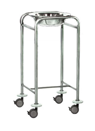  SS Wash Basin Trolley Stand