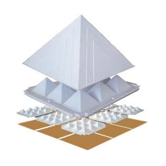 White Max Pyramid Set