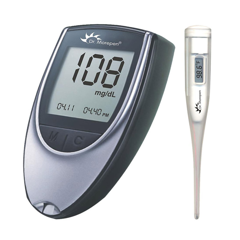 Glucometer - Digital Thermo Meter - Dr. Morepen Brand