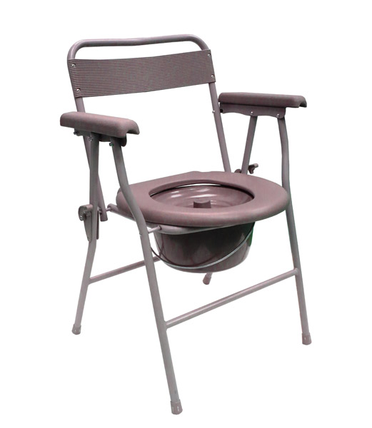  Metal Folding Commode Seating Chair